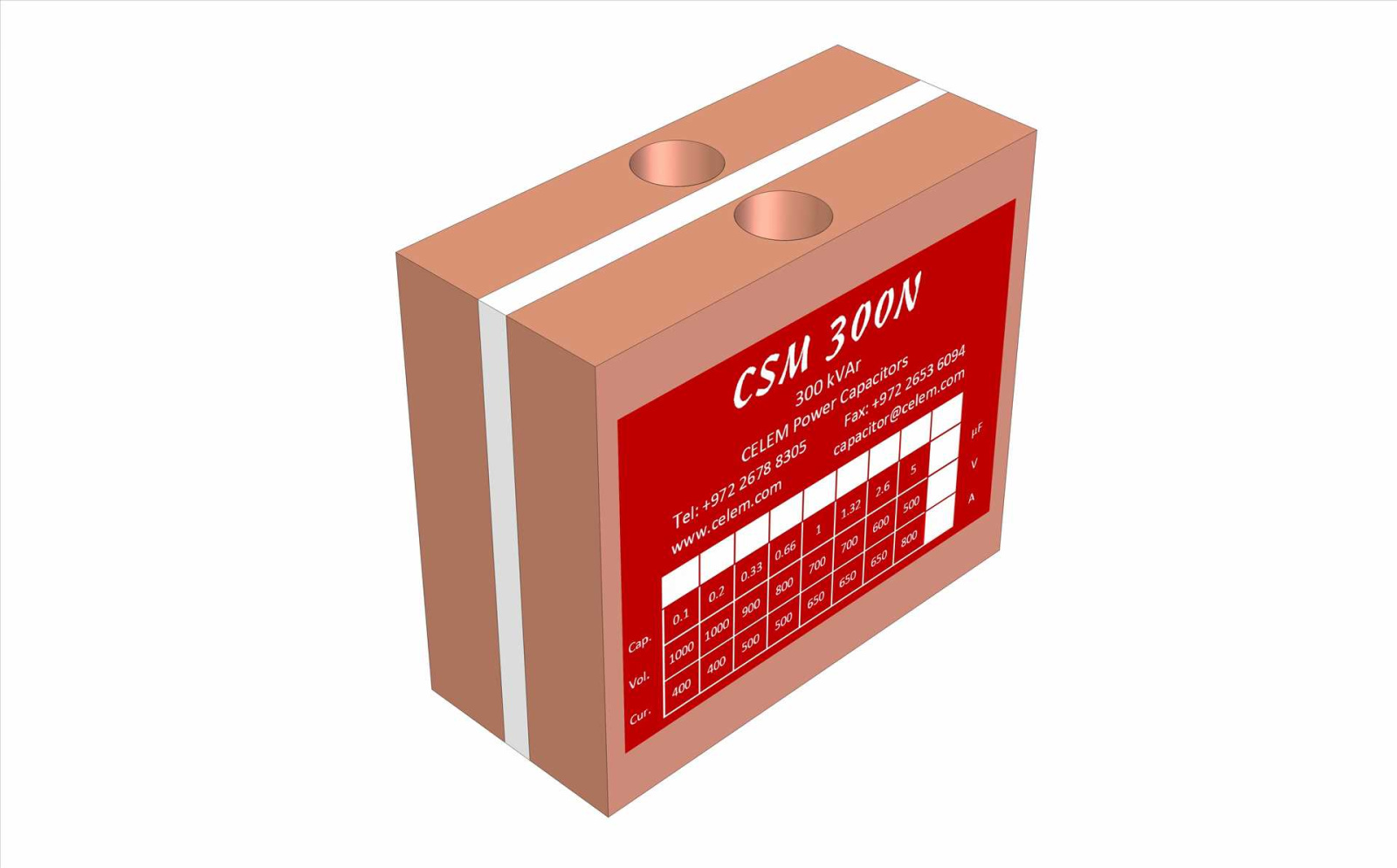 Conduction Cooled Capacitors CSM 300N
