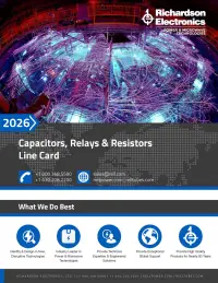 Capacitors, Relays, and Resistors Line Card_Page_1